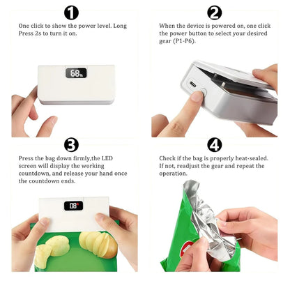 Seal It In Seconds. Keep It Fresh For Days.